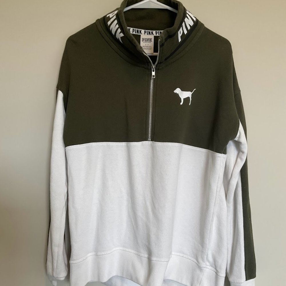 Pink Quarter Zip